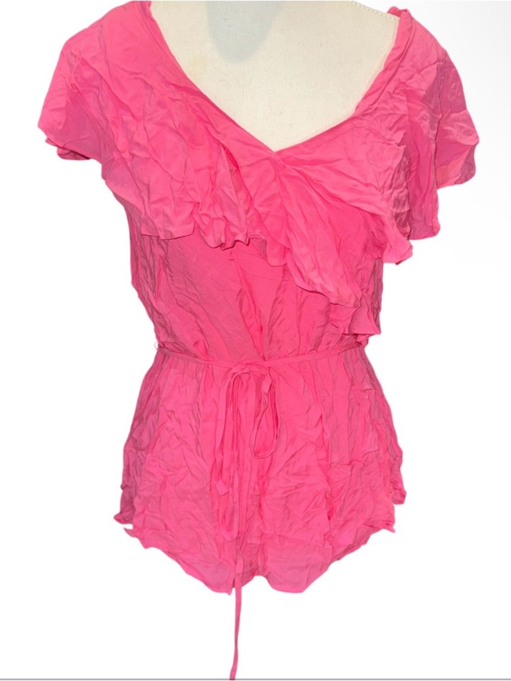 Flutter sleeve blouse